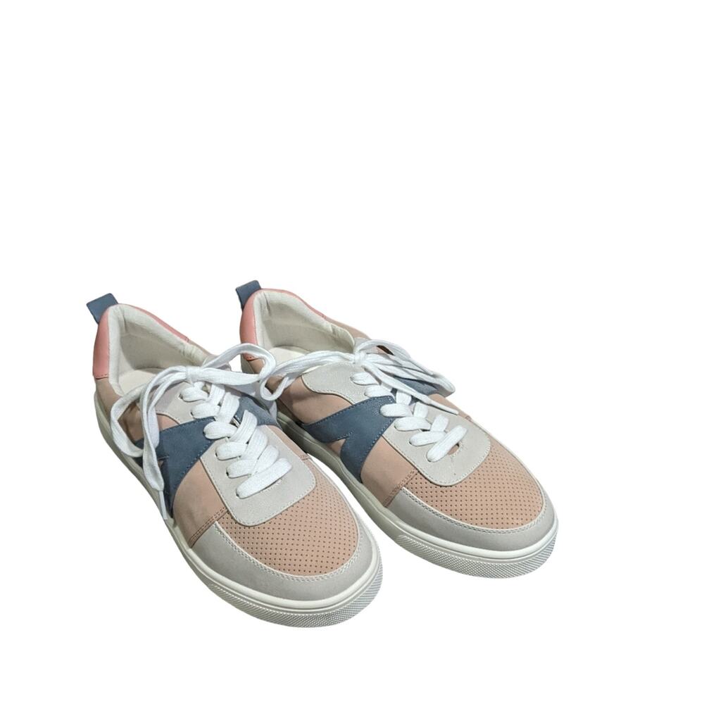 New Maurices Womens Shelby Color Block Sneakers Blush 8.5